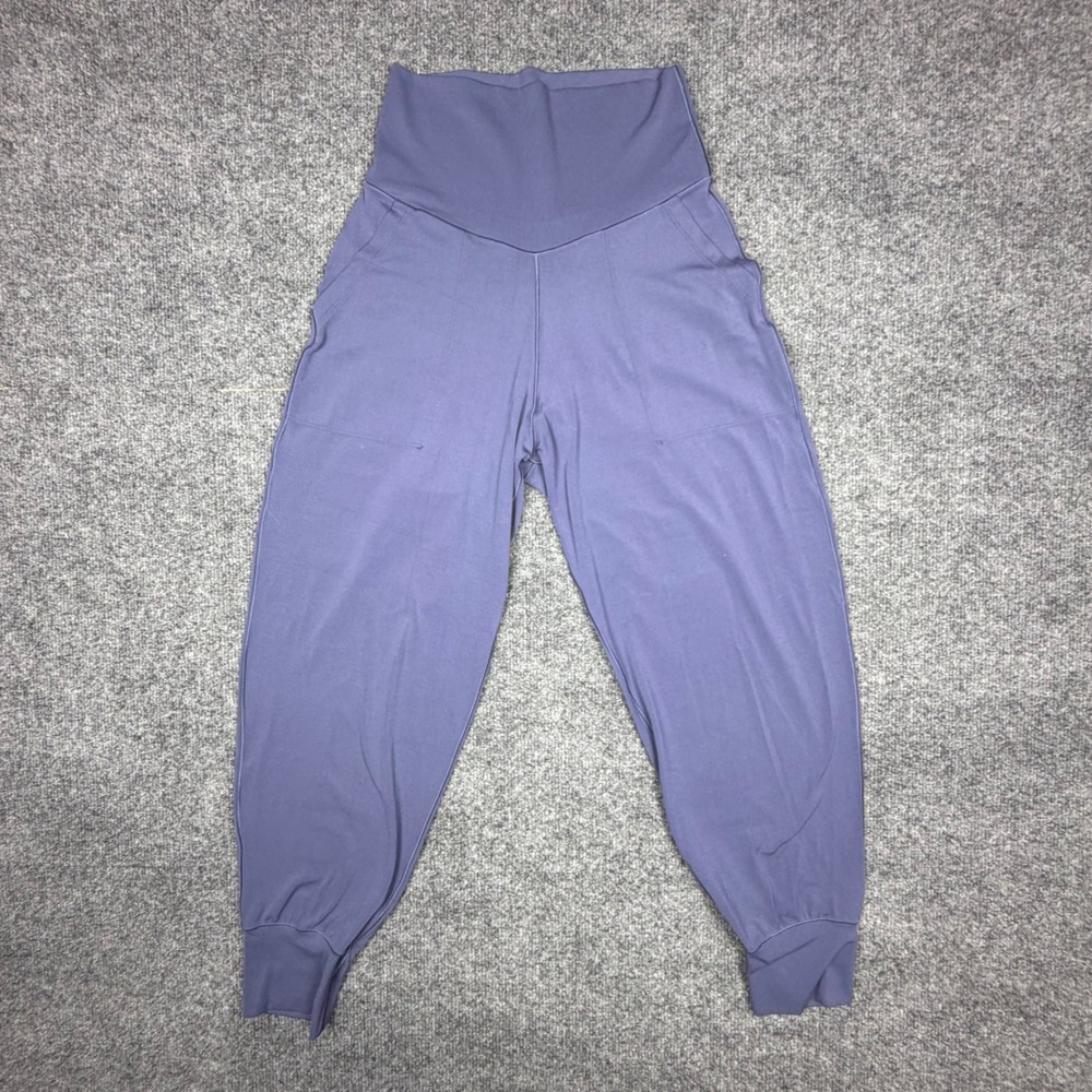 OFFLINE by Aerie Real Me High Waisted Jogger Pants Purple Small Short RN54485